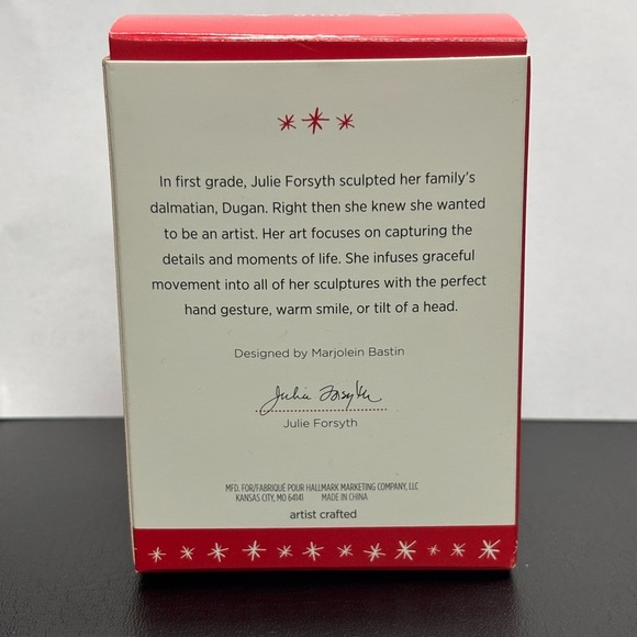 2016 Hallmark Keepsake Ornament Winter Wonder Marjolein's Garden #3 QX9174 - Picture 3 of 3